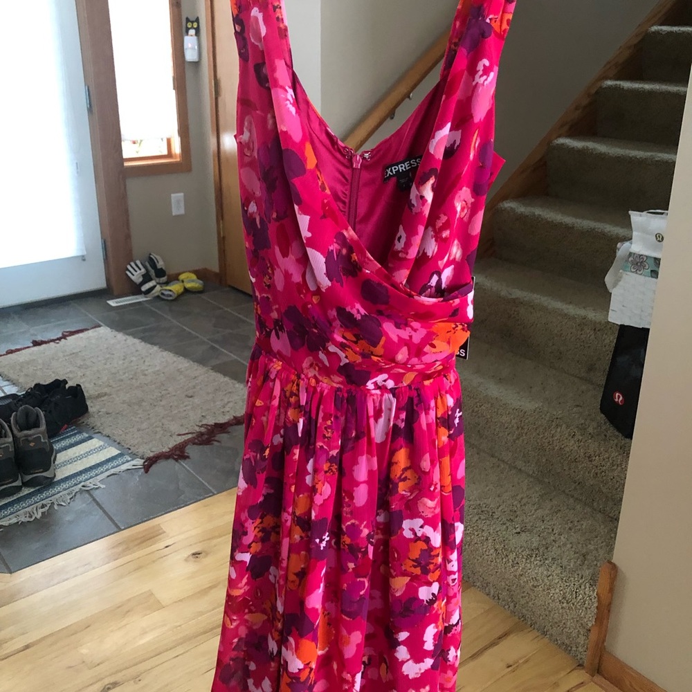 Express floral dress